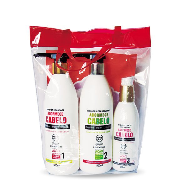 Kit Adormece Cabelo 500ml - Griffin