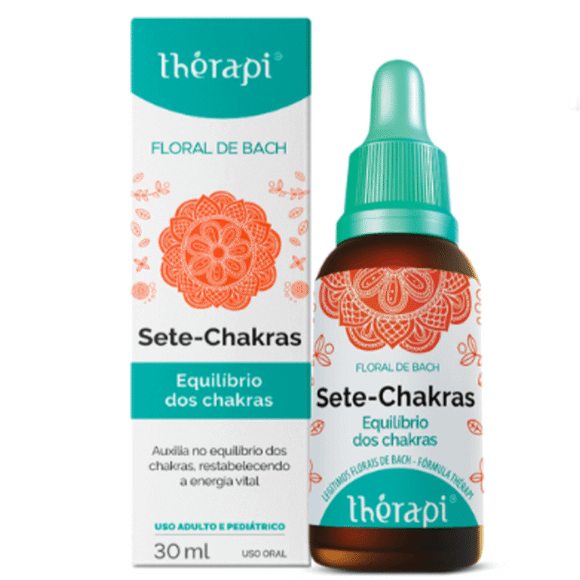 Floral de Bach Sete Chakras | Equilíbrio dos Chakras 30ml